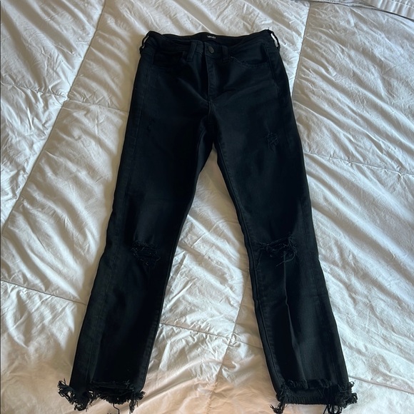 VERVET BY FLYING MONKEY Black Skinny Jeans High-Rise Stretch - Picture 2 of 8